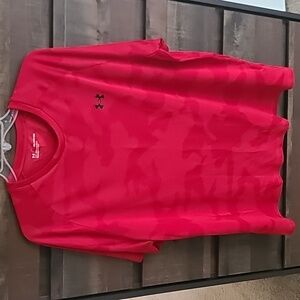 Under Armour Men's Red Camo Tee